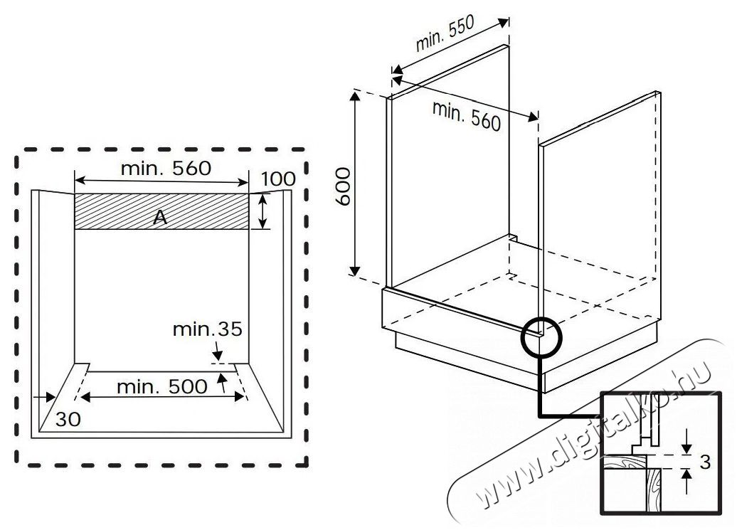 Beko Beyond BBIE18300W Konyhai term&eacute;kek - S&uuml;tő-főzőlap, tűzhely (be&eacute;p&iacute;thető) - S&uuml;tő (be&eacute;p&iacute;thető) - 505617