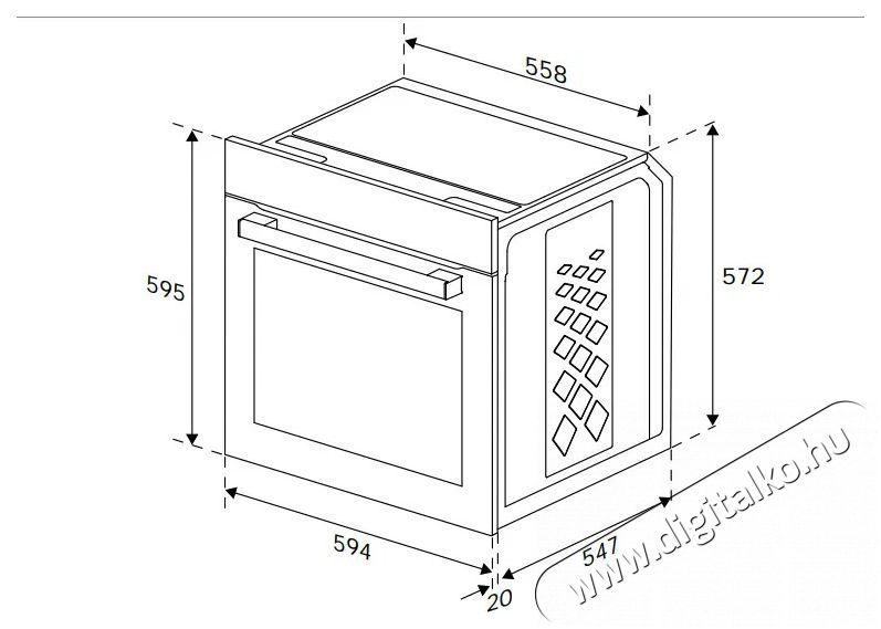 Beko Beyond BBIM13301XC Konyhai term&eacute;kek - S&uuml;tő-főzőlap, tűzhely (be&eacute;p&iacute;thető) - S&uuml;tő (be&eacute;p&iacute;thető) - 505615