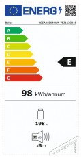 Beko RSSA215K40WN Konyhai term&eacute;kek - Hűtő, fagyaszt&oacute; (szabadon&aacute;ll&oacute;) - Fagyaszt&oacute; n&eacute;lk&uuml;li hűtő - 515198