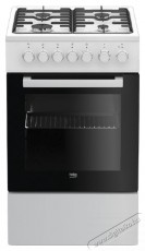 Beko FSE52120DWO tűzhely, Elektromos, 4 &eacute;gőfej, Elektromos szikragy&uacute;jt&aacute;s, Multifunkci&oacute;s elektromos s&uuml;tő, 6 funkci&oacute;, Grill, D Energiaoszt&aacute;ly, 50 cm, Feh&eacute;r Konyhai term&eacute;kek - S&uuml;tő-főzőlap, tűzhely (szabadon&aacute;ll&oacute;) - Kombin&aacute;lt tűzhely (szabadon&aacute;ll&oacute;) - 533007