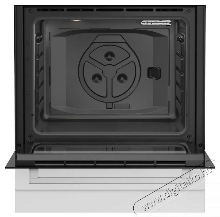 Beko FSST62110DW Tűzhely, Mixt, 4 &eacute;gő, elektromos gy&uacute;jt&aacute;s, grill, rotisserie, A energiaoszt&aacute;ly, 60 cm, feh&eacute;r Konyhai term&eacute;kek - S&uuml;tő-főzőlap, tűzhely (szabadon&aacute;ll&oacute;) - Kombin&aacute;lt tűzhely (szabadon&aacute;ll&oacute;) - 533006