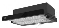 Beko HNT63322BH be&eacute;p&iacute;thető teleszk&oacute;pos p&aacute;raelsz&iacute;v&oacute;, 320 m&sup3;/h maxim&aacute;lis l&eacute;g&aacute;raml&aacute;s, F&eacute;m szűrő, 60cm, Fekete Konyhai term&eacute;kek - P&aacute;raelsz&iacute;v&oacute; - Be&eacute;p&iacute;thető / kih&uacute;zhat&oacute; - 532998