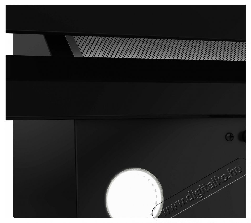 Beko BHCA62422BBH, Dekorat&iacute;v be&eacute;p&iacute;thető p&aacute;raelsz&iacute;v&oacute;, Abszorpci&oacute;s teljes&iacute;tm&eacute;ny 400 mc/h, Elektronikus kijelző, LED vil&aacute;g&iacute;t&aacute;s, Touch Control, 59,5 cm, Fekete &uuml;veg Konyhai term&eacute;kek - P&aacute;raelsz&iacute;v&oacute; - Be&eacute;p&iacute;thető / kih&uacute;zhat&oacute; - 533000