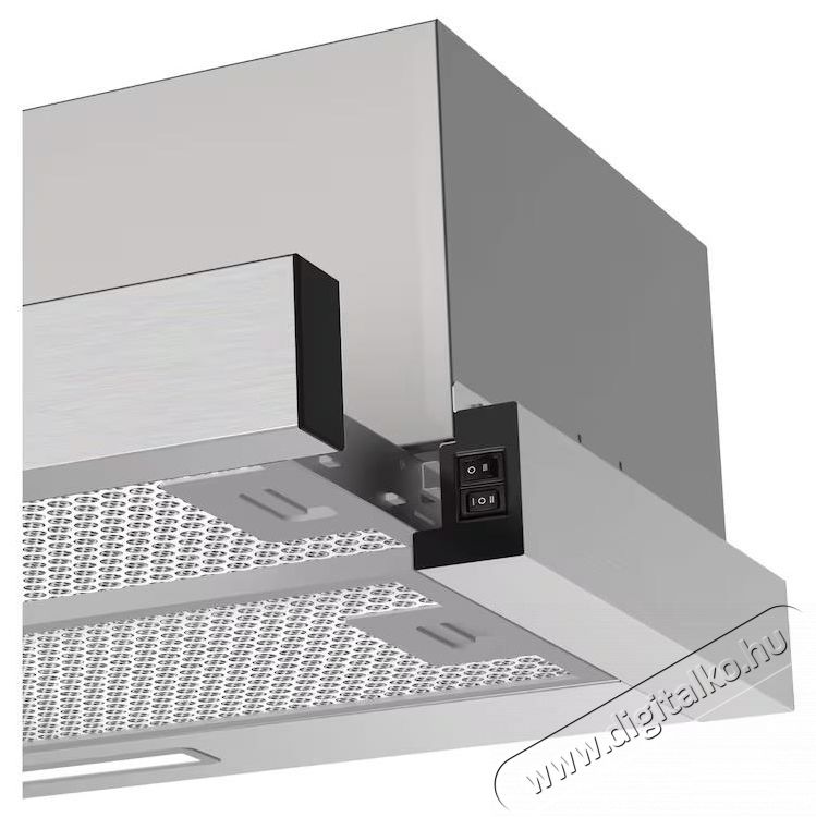 Beko Beko HNT63322XH be&eacute;p&iacute;thető teleszk&oacute;pos p&aacute;raelsz&iacute;v&oacute;, 320 m&sup3;/h maxim&aacute;lis l&eacute;g&aacute;raml&aacute;s, F&eacute;m szűrő, 60cm, Inox Konyhai term&eacute;kek - P&aacute;raelsz&iacute;v&oacute; - Be&eacute;p&iacute;thető / kih&uacute;zhat&oacute; - 533008