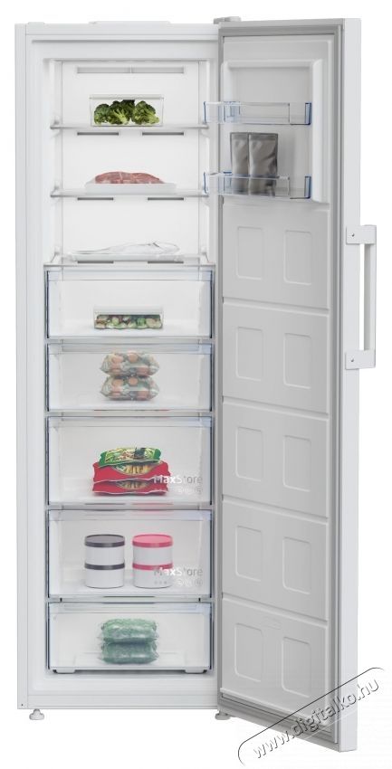 Beko B5RFNE314W Fagyaszt&oacute;, 286 l, 8 fi&oacute;kos Konyhai term&eacute;kek - Hűtő, fagyaszt&oacute; (szabadon&aacute;ll&oacute;) - Fagyaszt&oacute;szekr&eacute;ny - 532972