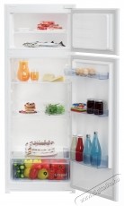 Beko BDSA250K4SN, K&eacute;tajt&oacute;s hűtő, 220 l, &Aacute;ll&iacute;that&oacute; termoszt&aacute;t, E energiaoszt&aacute;ly, M 144,8 cm Konyhai term&eacute;kek - Hűtő, fagyaszt&oacute; (szabadon&aacute;ll&oacute;) - Fel&uuml;lfagyaszt&oacute;s kombin&aacute;lt hűtő - 532949
