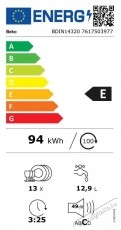 Beko BDIN14320 Be&eacute;p&iacute;thető mosogat&oacute;g&eacute;p, feh&eacute;r Konyhai term&eacute;kek - Mosogat&oacute;g&eacute;p - Norm&aacute;l (60cm) be&eacute;p&iacute;thető mosogat&oacute;g&eacute;p - 534853