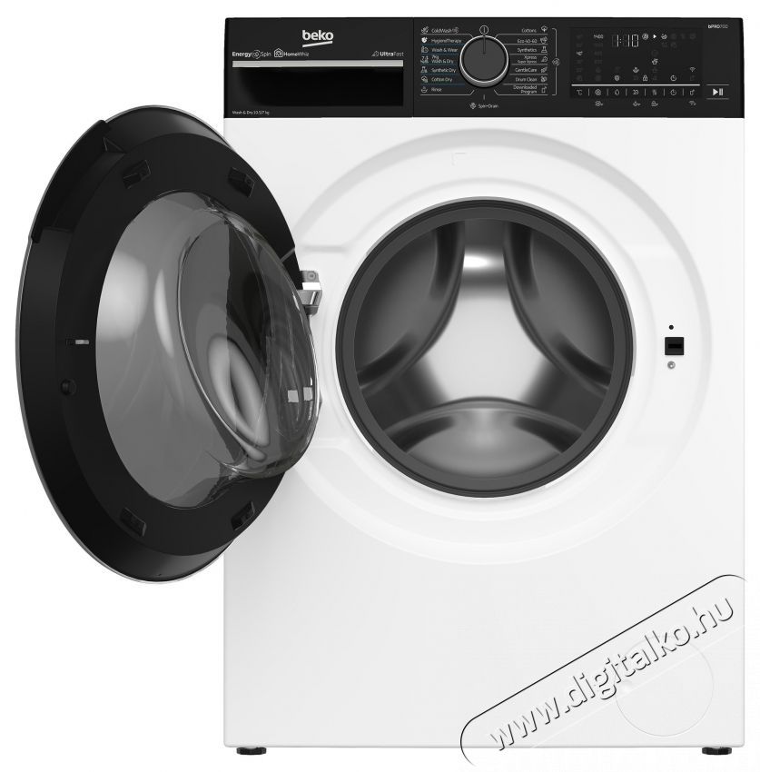 Beko B7DFT6105447WBPBES mos&oacute;- sz&aacute;r&iacute;t&oacute;g&eacute;p, SteamCure, 10.5/7 kg, 1400RPM, HomeWhiz, D energiaoszt&aacute;ly, Feh&eacute;r H&aacute;ztart&aacute;s / Otthon / K&uuml;lt&eacute;r - Mos&oacute;g&eacute;p / sz&aacute;r&iacute;t&oacute;g&eacute;p - Mos&oacute;-sz&aacute;r&iacute;t&oacute;g&eacute;p - 536101