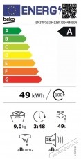 Beko BM3WFSU39413W mos&oacute;g&eacute;p, 9 kg, 1400 RPM, A energiaoszt&aacute;ly, SteamCure, &Uacute;jrahasznos&iacute;tott k&aacute;d, ProSmart Inverter Motor, AddXtra, WaterMode, ColdWash, Feh&eacute;r H&aacute;ztart&aacute;s / Otthon / K&uuml;lt&eacute;r - Mos&oacute;g&eacute;p / sz&aacute;r&iacute;t&oacute;g&eacute;p - El&ouml;lt&ouml;ltős mos&oacute;g&eacute;p (be&eacute;p&iacute;thető) - 536096