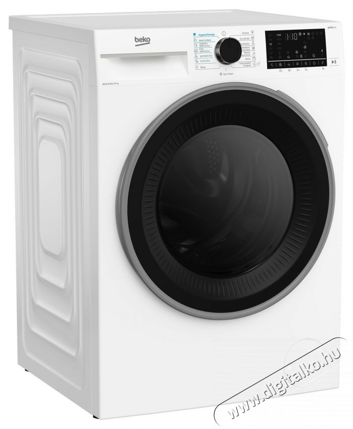 Beko B5DFT59442W Mos&aacute;s 9 kg, Sz&aacute;r&iacute;t&aacute;s 6 kg, 1400 RPM, A oszt&aacute;ly, HygieneTherapy, SteamCure, HomeWhiz, ProSmart Inverter Motor, AddXtra, Feh&eacute;r H&aacute;ztart&aacute;s / Otthon / K&uuml;lt&eacute;r - Mos&oacute;g&eacute;p / sz&aacute;r&iacute;t&oacute;g&eacute;p - Mos&oacute;-sz&aacute;r&iacute;t&oacute;g&eacute;p - 536115