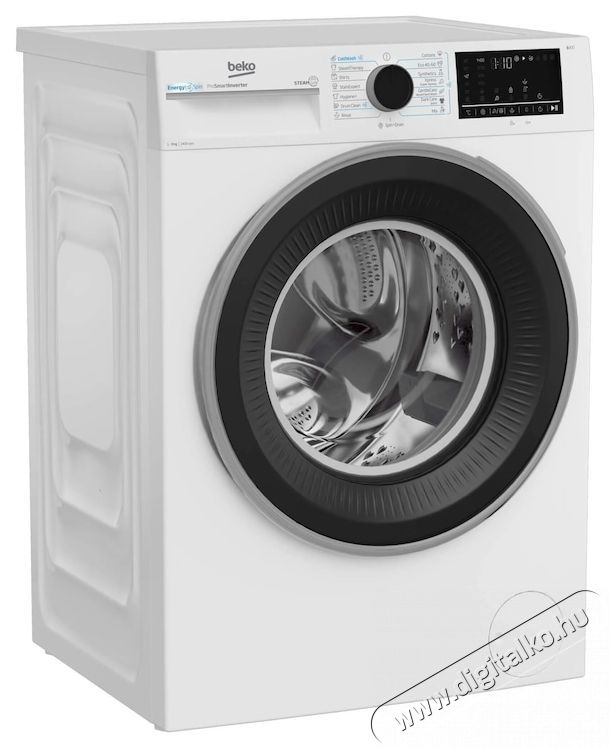 Beko B3WFU49415WBES El&ouml;lt&ouml;ltős mos&oacute;g&eacute;p, 9 kg, 1400 RPM, SteamCure, vasal&oacute; gyors, A energiaoszt&aacute;ly, feh&eacute;r H&aacute;ztart&aacute;s / Otthon / K&uuml;lt&eacute;r - Mos&oacute;g&eacute;p / sz&aacute;r&iacute;t&oacute;g&eacute;p - El&ouml;lt&ouml;ltős norm&aacute;l (60cm-ig) mos&oacute;g&eacute;p - 536132