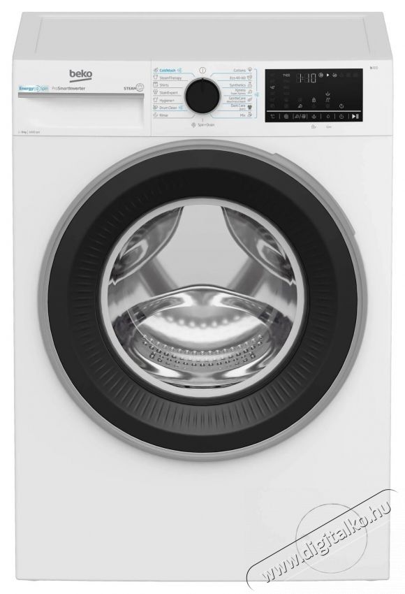 Beko B3WFU49415WBES El&ouml;lt&ouml;ltős mos&oacute;g&eacute;p, 9 kg, 1400 RPM, SteamCure, vasal&oacute; gyors, A energiaoszt&aacute;ly, feh&eacute;r H&aacute;ztart&aacute;s / Otthon / K&uuml;lt&eacute;r - Mos&oacute;g&eacute;p / sz&aacute;r&iacute;t&oacute;g&eacute;p - El&ouml;lt&ouml;ltős norm&aacute;l (60cm-ig) mos&oacute;g&eacute;p - 536132