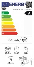 Beko B3WFU59425W keskeny mos&oacute;g&eacute;p, 9 kg, 1400 RPM, A energiaoszt&aacute;ly, IronFast, SteamCure, AddXtra, ProSmart Inverter Motor, SteamTherapy, feh&eacute;r H&aacute;ztart&aacute;s / Otthon / K&uuml;lt&eacute;r - Mos&oacute;g&eacute;p / sz&aacute;r&iacute;t&oacute;g&eacute;p - El&ouml;lt&ouml;ltős norm&aacute;l (60cm-ig) mos&oacute;g&eacute;p - 536110