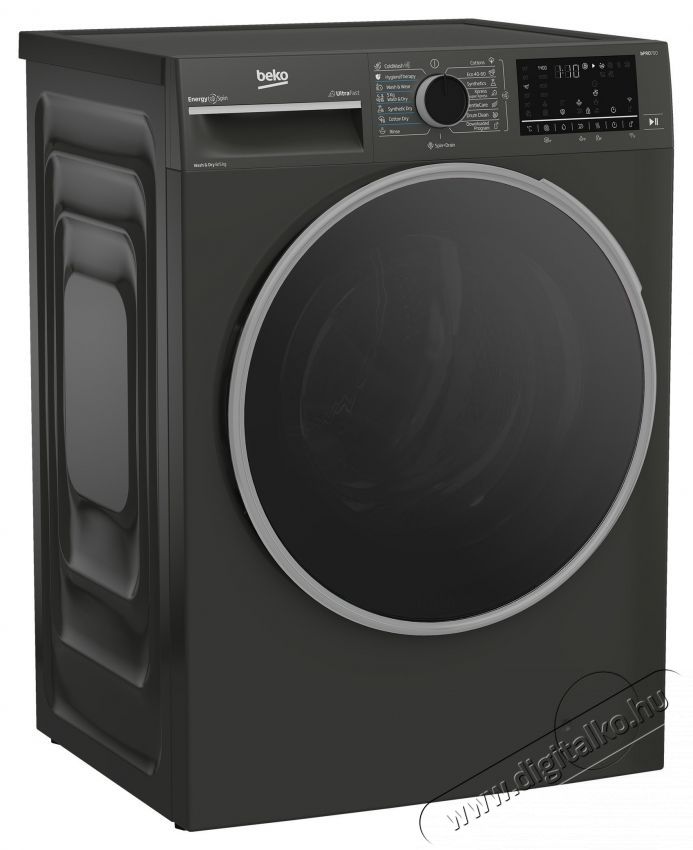 Beko B7DFT68442MES mos&oacute;- sz&aacute;r&iacute;t&oacute;g&eacute;p, SteamCure, 8/5 kg, 1400RPM, HomeWhiz, D energiaoszt&aacute;ly, Sz&uuml;rke H&aacute;ztart&aacute;s / Otthon / K&uuml;lt&eacute;r - Mos&oacute;g&eacute;p / sz&aacute;r&iacute;t&oacute;g&eacute;p - El&ouml;lt&ouml;ltős norm&aacute;l (60cm-ig) mos&oacute;g&eacute;p - 536129