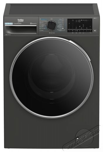 Beko B7WFU610418MB2ES mos&oacute;g&eacute;p, 10 kg, 1400 fordulat/perc, A energiaoszt&aacute;ly, HomeWhiz WiFi-n kereszt&uuml;l, ProSmart inverter motor, AddXtra, Hygiene+, IronFast, Zongoralakk H&aacute;ztart&aacute;s / Otthon / K&uuml;lt&eacute;r - Mos&oacute;g&eacute;p / sz&aacute;r&iacute;t&oacute;g&eacute;p - El&ouml;lt&ouml;ltős norm&aacute;l (60cm-ig) mos&oacute;g&eacute;p - 536123