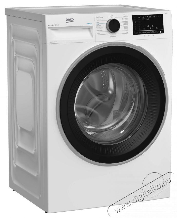 Beko BM3WFST411415W mos&oacute;g&eacute;p, 11 Kg, 1400 RPM, A energiaoszt&aacute;ly, SteamCure, &uacute;jrahasznos&iacute;tott k&aacute;d, ProSmart Inverter motor, AddXtra, WaterMode, ColdWash, feh&eacute;r H&aacute;ztart&aacute;s / Otthon / K&uuml;lt&eacute;r - Mos&oacute;g&eacute;p / sz&aacute;r&iacute;t&oacute;g&eacute;p - El&ouml;lt&ouml;ltős norm&aacute;l (60cm-ig) mos&oacute;g&eacute;p - 536131