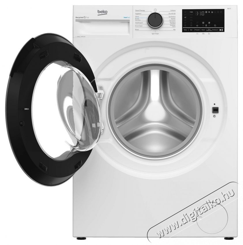 Beko BM3WFST411415W mos&oacute;g&eacute;p, 11 Kg, 1400 RPM, A energiaoszt&aacute;ly, SteamCure, &uacute;jrahasznos&iacute;tott k&aacute;d, ProSmart Inverter motor, AddXtra, WaterMode, ColdWash, feh&eacute;r H&aacute;ztart&aacute;s / Otthon / K&uuml;lt&eacute;r - Mos&oacute;g&eacute;p / sz&aacute;r&iacute;t&oacute;g&eacute;p - El&ouml;lt&ouml;ltős norm&aacute;l (60cm-ig) mos&oacute;g&eacute;p - 536131