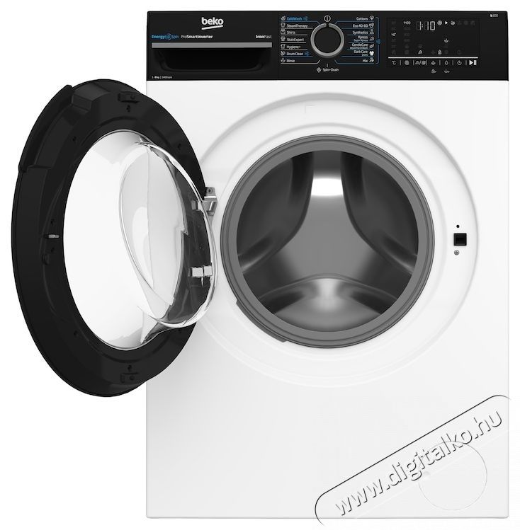 Beko BM3WFU48415WBPB mos&oacute;g&eacute;p, 8 kg, EnergySpin, SteamCure, 1400RPM, A energiaoszt&aacute;ly, Feh&eacute;r H&aacute;ztart&aacute;s / Otthon / K&uuml;lt&eacute;r - Mos&oacute;g&eacute;p / sz&aacute;r&iacute;t&oacute;g&eacute;p - El&ouml;lt&ouml;ltős norm&aacute;l (60cm-ig) mos&oacute;g&eacute;p - 536135