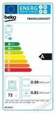 Beko FBMA61330GXDT tűzhely, Vegyes, 4 &eacute;gő, High-Efficiency, SteamShine Cleaning, AirFry, A energiaoszt&aacute;ly, 60cm, Rozsdamentes ac&eacute;l Konyhai term&eacute;kek - S&uuml;tő-főzőlap, tűzhely (szabadon&aacute;ll&oacute;) - Kombin&aacute;lt tűzhely (szabadon&aacute;ll&oacute;) - 533002