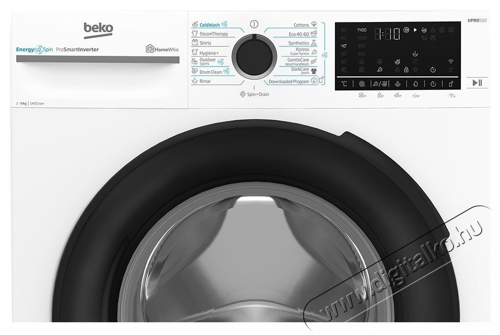 Beko BM5WFSU69415W mos&oacute;g&eacute;p, 9 kg, 1400RPM, 15 program, Instant Opening, HomeWhiz, A energiaoszt&aacute;ly, Feh&eacute;r H&aacute;ztart&aacute;s / Otthon / K&uuml;lt&eacute;r - Mos&oacute;g&eacute;p / sz&aacute;r&iacute;t&oacute;g&eacute;p - El&ouml;lt&ouml;ltős norm&aacute;l (60cm-ig) mos&oacute;g&eacute;p - 536127