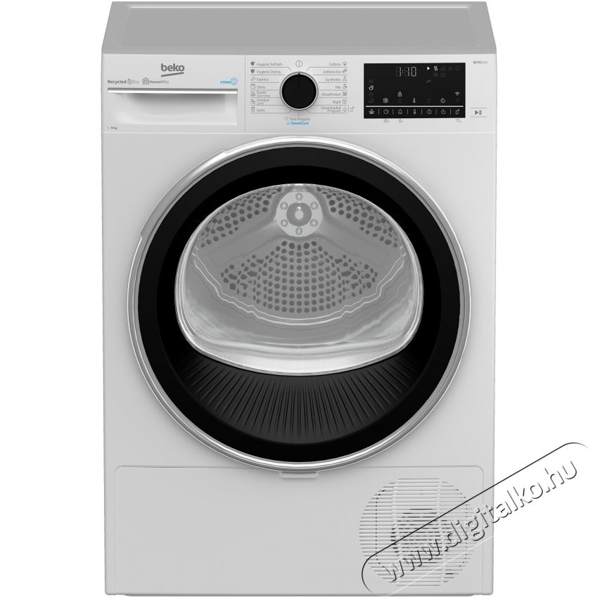 Beko B3T40239W EU hőszivatty&uacute;s sz&aacute;r&iacute;t&oacute;g&eacute;p, 10 kg, 15 program, HomeWhiz, C energiaoszt&aacute;ly, feh&eacute;r H&aacute;ztart&aacute;s / Otthon / K&uuml;lt&eacute;r - Mos&oacute;g&eacute;p / sz&aacute;r&iacute;t&oacute;g&eacute;p - Sz&aacute;r&iacute;t&oacute;g&eacute;p - 536111