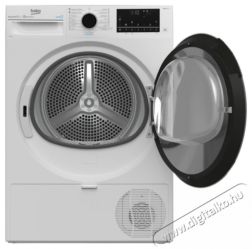 Beko B3T40239W EU hőszivatty&uacute;s sz&aacute;r&iacute;t&oacute;g&eacute;p, 10 kg, 15 program, HomeWhiz, C energiaoszt&aacute;ly, feh&eacute;r H&aacute;ztart&aacute;s / Otthon / K&uuml;lt&eacute;r - Mos&oacute;g&eacute;p / sz&aacute;r&iacute;t&oacute;g&eacute;p - Sz&aacute;r&iacute;t&oacute;g&eacute;p - 536111
