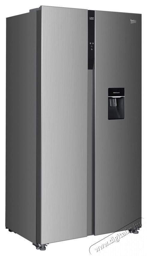 Beko GNO5322WDXPN Side by side hűtőszekr&eacute;ny, 532 Inox Konyhai term&eacute;kek - Hűtő, fagyaszt&oacute; (szabadon&aacute;ll&oacute;) - Amerikai t&iacute;pus&uacute; Side By Side hűtő - 534868
