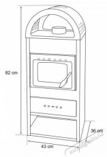 Bella Thalia NERA PLUS ECO 5,4 kW, antracit, f&uuml;stcső 120 mm Kandall&oacute;k&aacute;lyha H&aacute;ztart&aacute;s / Otthon / K&uuml;lt&eacute;r - Fűt&eacute;s - Kandall&oacute; - 524303
