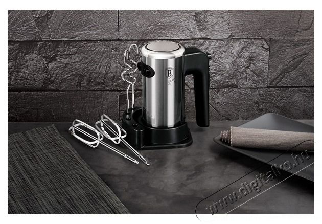Berlinger Haus BH/9368 fekete k&eacute;zi mixer &aacute;llv&aacute;nnyal Konyhai term&eacute;kek - Konyhai kisg&eacute;p (elők&eacute;sz&iacute;t&eacute;s / feldolgoz&aacute;s) - K&eacute;zi mixer - 466603