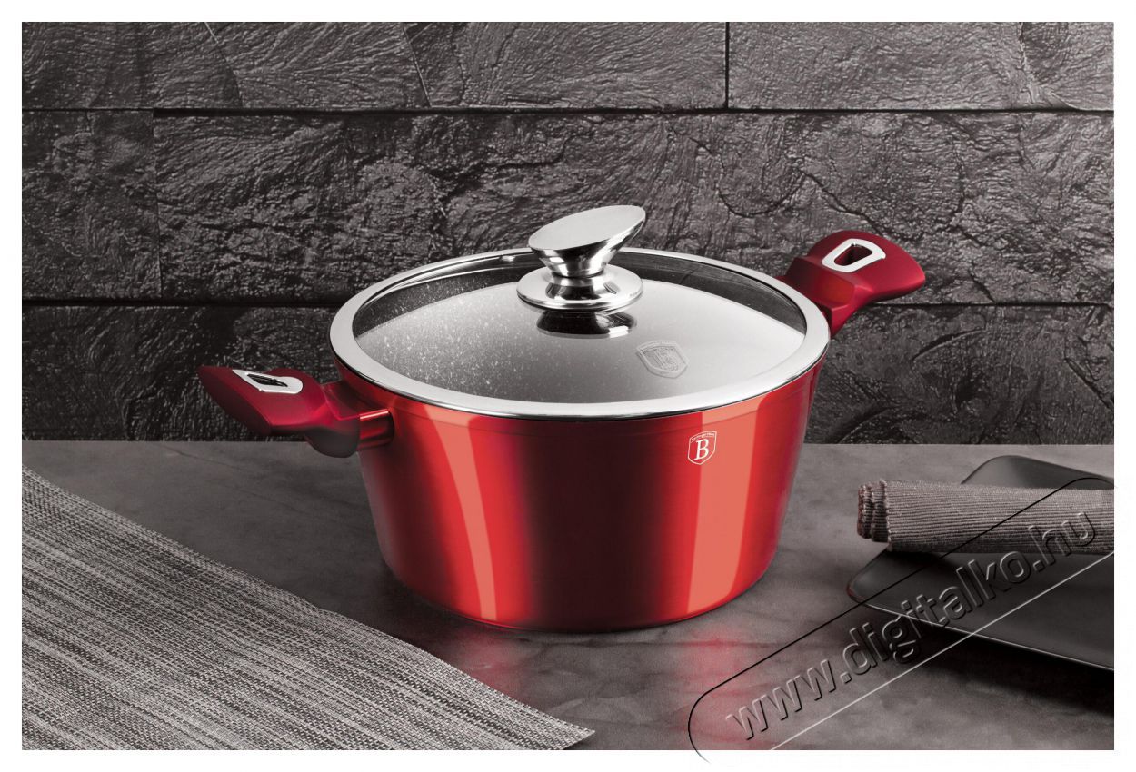 Berlinger Haus BH/1257N 24 cm-es l&aacute;bas fedővel Konyhai term&eacute;kek - Ed&eacute;ny - Faz&eacute;k / l&aacute;bas - 462284