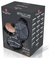 Berlinger Haus BH/9450 Gofris&uuml;tő, 700W, Tapad&aacute;smentes fel&uuml;let, R&oacute;zsaarany Konyhai term&eacute;kek - Konyhai kisg&eacute;p (s&uuml;t&eacute;s / főz&eacute;s / hűt&eacute;s / &eacute;telk&eacute;sz&iacute;t&eacute;s) - Melegszendvics / gofri s&uuml;tő - 493860