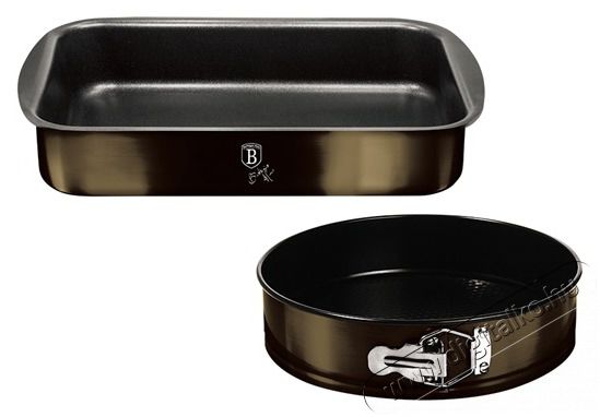 Berlinger Haus LP-KL-119P f&eacute;nyes fekete 2 r&eacute;szes s&uuml;tőforma k&eacute;szlet Konyhai term&eacute;kek - Ed&eacute;ny - Ed&eacute;ny k&eacute;szlet - 499915