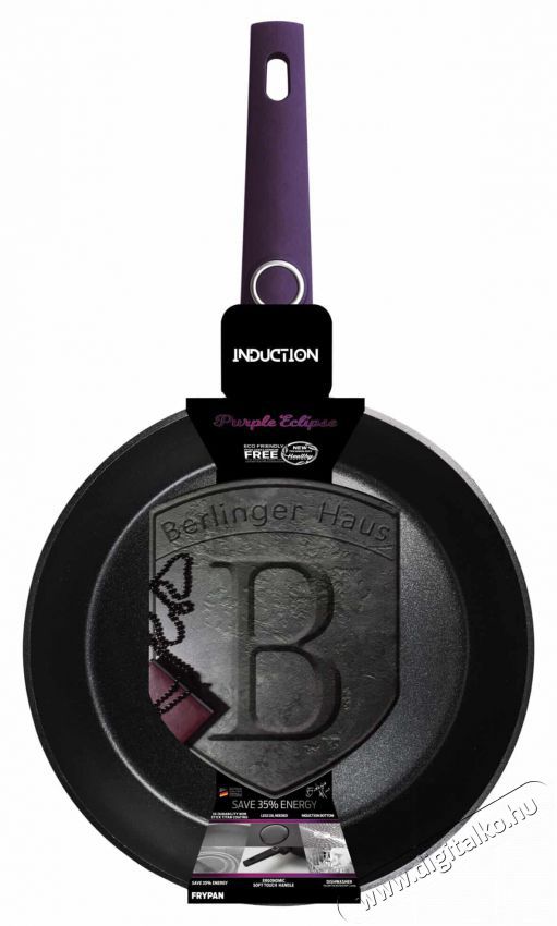 Berlinger Haus BH/6626 Purple Eclipse Collection 28 cm serpenyő Konyhai term&eacute;kek - Ed&eacute;ny - Serpenyő - 500053