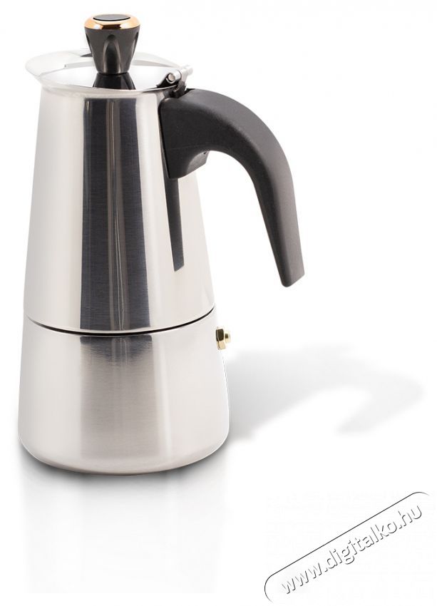 Berlinger Haus BH/6767 rozsdamentes ac&eacute;l 6 szem&eacute;lyes kotyog&oacute;s k&aacute;v&eacute;főző Konyhai term&eacute;kek - K&aacute;v&eacute;főző / k&aacute;v&eacute;&ouml;rlő / kieg&eacute;sz&iacute;tő - Kotyog&oacute; k&aacute;v&eacute;főző - 500019