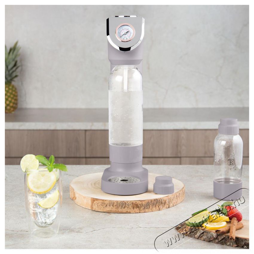 Berlinger Haus BH/8558 2 palackkal, barom&eacute;terrel, matt taupe sz&oacute;dag&eacute;p Konyhai term&eacute;kek - Sodastream sz&oacute;dag&eacute;p - Sodastream sz&oacute;dag&eacute;p - 500090