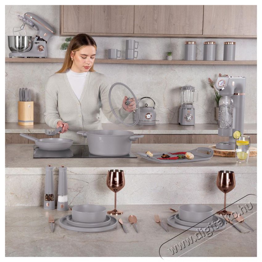 Berlinger Haus BH/8558 2 palackkal, barom&eacute;terrel, matt taupe sz&oacute;dag&eacute;p Konyhai term&eacute;kek - Sodastream sz&oacute;dag&eacute;p - Sodastream sz&oacute;dag&eacute;p - 500090