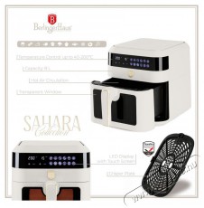 Berlinger Haus BH/9546 matt kr&eacute;m 6,3 L forr&oacute;levegős s&uuml;tő Konyhai term&eacute;kek - Konyhai kisg&eacute;p (s&uuml;t&eacute;s / főz&eacute;s / hűt&eacute;s / &eacute;telk&eacute;sz&iacute;t&eacute;s) - L&eacute;gkever&eacute;ses főzőg&eacute;p / elektromos kukta / multifunkci&oacute;s s&uuml;tő - 500020