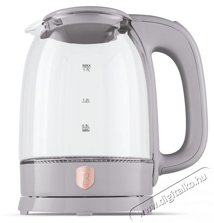 Berlinger Haus BH/9566 1,7 L-es matt taupe &uuml;veg v&iacute;zforral&oacute; Konyhai term&eacute;kek - V&iacute;zforral&oacute; / teafőző - 500021