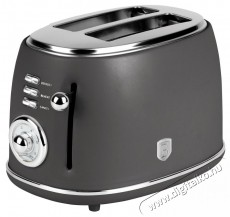 Berlinger Haus BH/9643 matt antracit 2 szeletes keny&eacute;rpir&iacute;t&oacute; Konyhai term&eacute;kek - Konyhai kisg&eacute;p (s&uuml;t&eacute;s / főz&eacute;s / hűt&eacute;s / &eacute;telk&eacute;sz&iacute;t&eacute;s) - Keny&eacute;rpir&iacute;t&oacute; - 500032