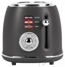 Berlinger Haus BH/9643 matt antracit 2 szeletes keny&eacute;rpir&iacute;t&oacute; Konyhai term&eacute;kek - Konyhai kisg&eacute;p (s&uuml;t&eacute;s / főz&eacute;s / hűt&eacute;s / &eacute;telk&eacute;sz&iacute;t&eacute;s) - Keny&eacute;rpir&iacute;t&oacute; - 500032