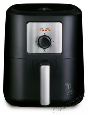 Berlinger Haus BH/9344 fekete 4 L forr&oacute;levegős s&uuml;tő Konyhai term&eacute;kek - Konyhai kisg&eacute;p (s&uuml;t&eacute;s / főz&eacute;s / hűt&eacute;s / &eacute;telk&eacute;sz&iacute;t&eacute;s) - L&eacute;gkever&eacute;ses főzőg&eacute;p / elektromos kukta / multifunkci&oacute;s s&uuml;tő - 501153