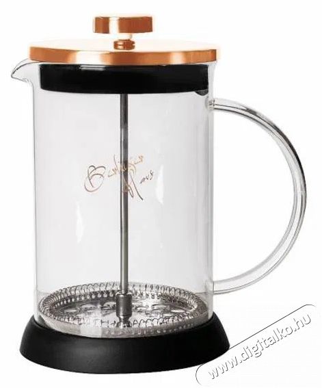 Berlinger Haus BH/1495 800 ml r&oacute;zsaarany dugatty&uacute;s k&aacute;v&eacute;- &eacute;s teafőző Konyhai term&eacute;kek - K&aacute;v&eacute;főző / k&aacute;v&eacute;&ouml;rlő / kieg&eacute;sz&iacute;tő - Filteres k&aacute;v&eacute;főző - 501627