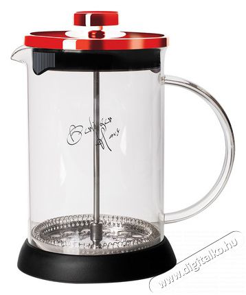 Berlinger Haus BH/1498 800 ml burgundi dugatty&uacute;s k&aacute;v&eacute;- &eacute;s teafőző Konyhai term&eacute;kek - K&aacute;v&eacute;főző / k&aacute;v&eacute;&ouml;rlő / kieg&eacute;sz&iacute;tő - Filteres k&aacute;v&eacute;főző - 501624