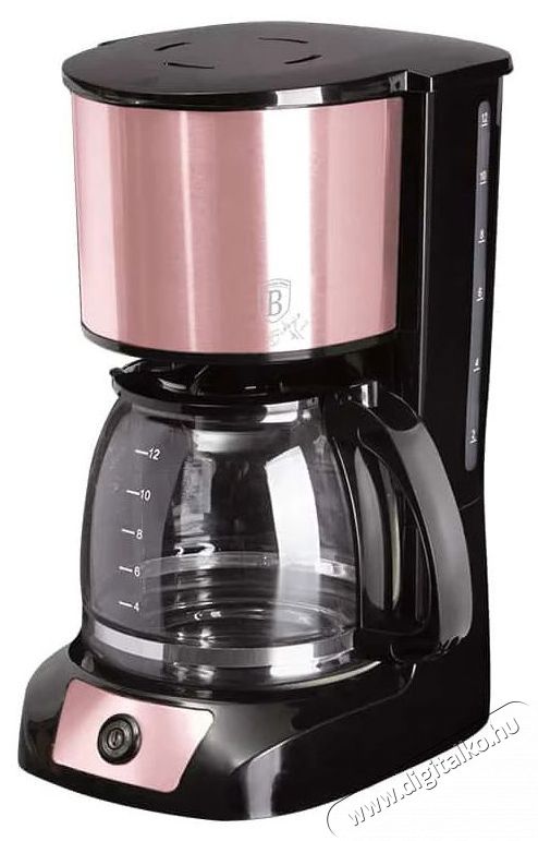 Berlinger Haus BH/9159 pink filteres k&aacute;v&eacute;főző Konyhai term&eacute;kek - K&aacute;v&eacute;főző / k&aacute;v&eacute;&ouml;rlő / kieg&eacute;sz&iacute;tő - Filteres k&aacute;v&eacute;főző - 501134