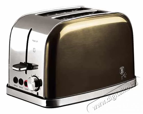Berlinger Haus BH/9395 fekete 2 szeletes keny&eacute;rpir&iacute;t&oacute; Konyhai term&eacute;kek - Konyhai kisg&eacute;p (s&uuml;t&eacute;s / főz&eacute;s / hűt&eacute;s / &eacute;telk&eacute;sz&iacute;t&eacute;s) - Keny&eacute;rpir&iacute;t&oacute; - 501141