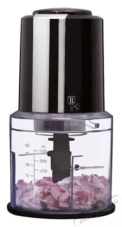 Berlinger Haus BH/9379 600 ml 2 az 1-ben fekete mini chopper apr&iacute;t&oacute; Konyhai term&eacute;kek - Konyhai kisg&eacute;p (elők&eacute;sz&iacute;t&eacute;s / feldolgoz&aacute;s) - Apr&iacute;t&oacute; / dar&aacute;l&oacute; - 501720