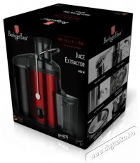 Berlinger Haus BH/9075 450 ml burgundi gy&uuml;m&ouml;lcscentrifuga Konyhai term&eacute;kek - Konyhai kisg&eacute;p (elők&eacute;sz&iacute;t&eacute;s / feldolgoz&aacute;s) - Citrus / gy&uuml;m&ouml;lcs facsar&oacute; - 501878
