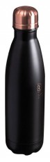 Berlinger Haus BH/6400A 0,5L, fekete- rózsaarany palack alakú termosz Konyhai termékek - Edény - Termosz - 508790