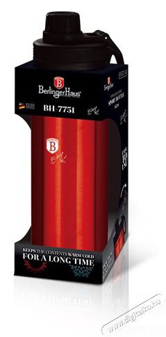 Berlinger Haus BH/7751 540 ml, burgundi iv&oacute;palack Konyhai term&eacute;kek - Ed&eacute;ny - Kieg&eacute;sz&iacute;tő - 508792