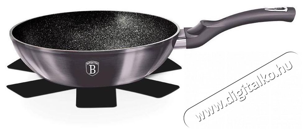 Berlinger Haus Carbon PRO Line Wok m&aacute;rv&aacute;ny fel&uuml;lettel, 28 cm Konyhai term&eacute;kek - Ed&eacute;ny - Wok serpenyő - 523994
